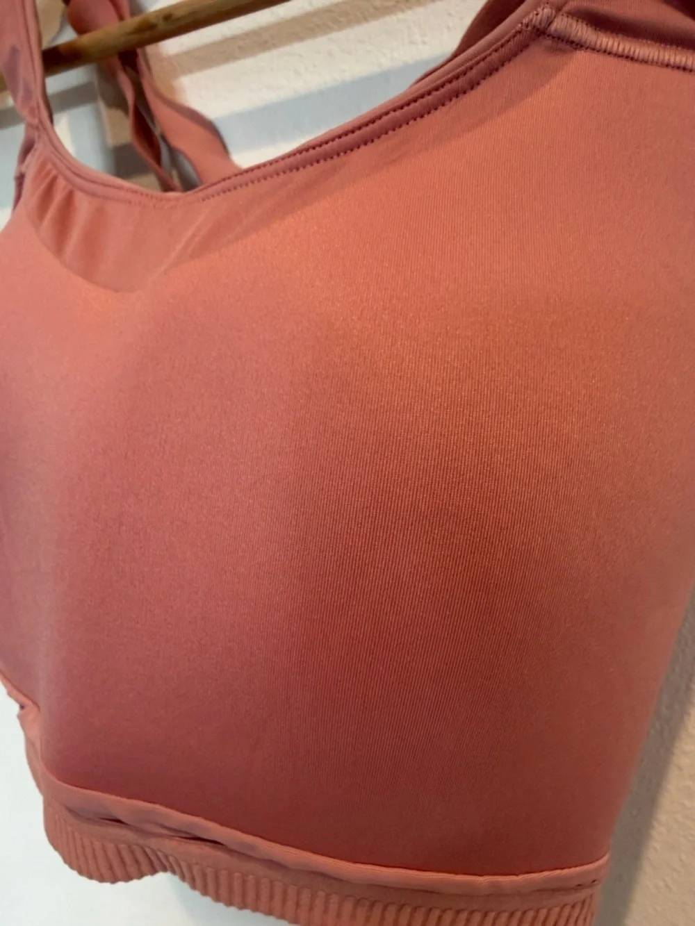 lululemon athletica Seamless Crossback Sports Bra - Dusty Rose